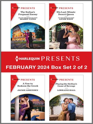 cover image of Harlequin Presents February 2024--Box Set 2 of 2